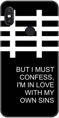 Smutty Back Cover for Mi Redmi Note 6 Pro, M1806E7TG, M1806E7TH, M1806E7TI - Quotes Print