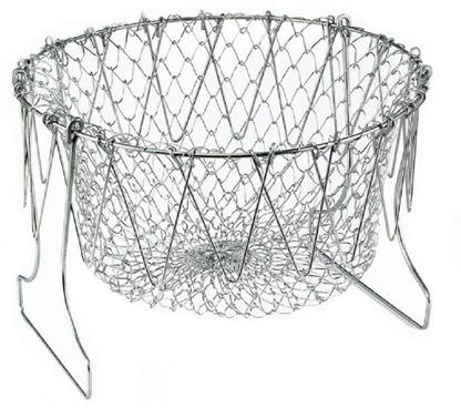 SRSW Chef Basket 12 in 1 Kitchen Tool Collapsible Deep Frying Basket