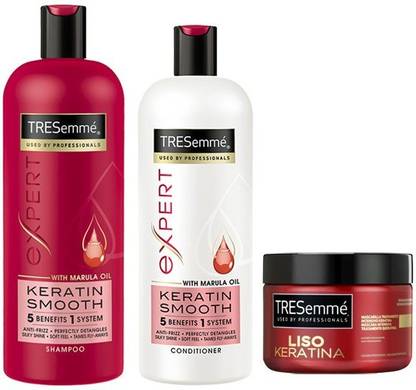 TRESemme KERATIN SHAMPOO,CONDITIONER AND MASK COMBO (MADE IN UK)
