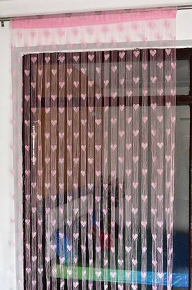 New panipat textile zone 183 cm (6 ft) Tissue Semi Transparent Window Curtain Single Curtain