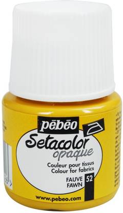 PEBEO Setacolor Fabric Paint - 45 ml bottle - Setacolor Opaque Fawn (52)