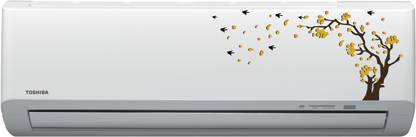 Creatick Studio 19 cm Air Conditioner Sticker - Decorative Tree - Decorative AC - Sticker (19 cm x 39 cm) Self Adhesive Sticker