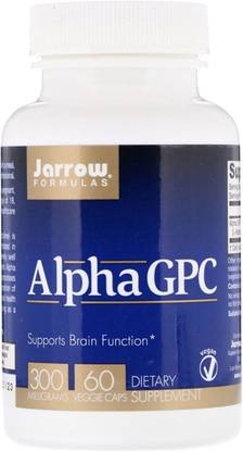 Jarrow Formulas Alpha GPC 300 mg 60 Veggie Caps