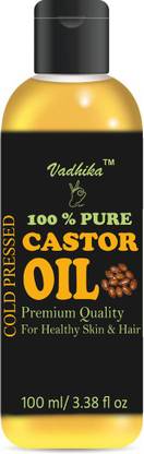Vadhika 100 % Pure & Natural Castor oil 100 ml