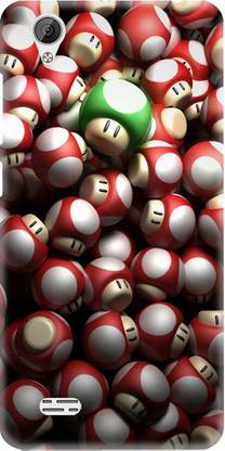 LEEMARA Back Cover for Vivo Y31L - Red Balls 3D Printed Back Case Cover