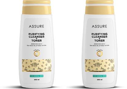 ASSURE Purifying Cleanser + Toner (Combo Pack) Face Wash