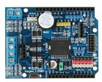 arduino L298P DC Motor Driver Shield Module 2A H-Bridge 2 channel F Uno Micro Controller Board Electronic Hobby Kit