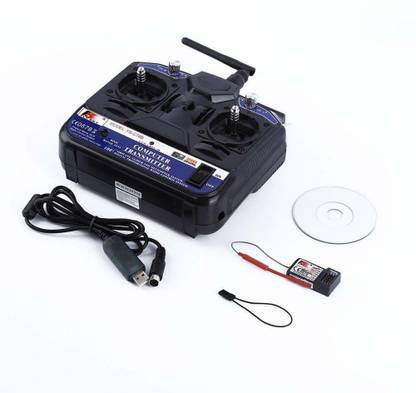 REES52 2.4G CT6B 6-Channel Transmitter+Receiver R6B Complete Radio System for RC Helicopter+Airplane