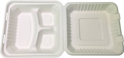 deveuro 8" 3 CP Clamshell Sectioned Plate