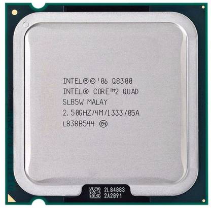 Intel Core 2 Quad Q8300 2.5 GHz LGA 775 Socket 4 Cores 4 Threads Desktop Processor