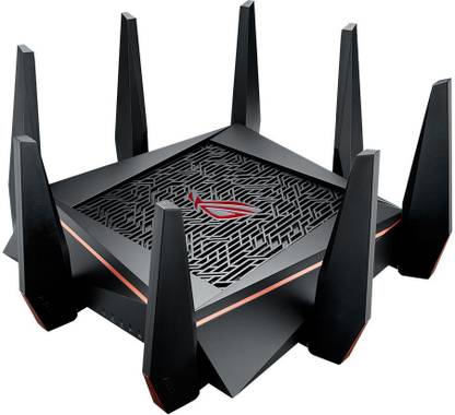 ASUS GT-AC5300 Gaming Router 2.4 GHz, 5 GHz 5300 Mbps Wifi Speed Tri Band External Antenna Access Point Mode