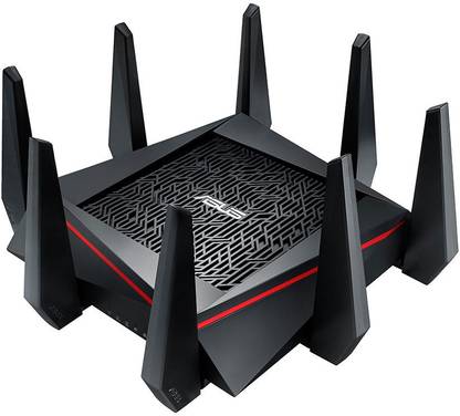 ASUS RT-AC5300 Wireless Router 2.4 GHz, 5 GHz 3200 Mbps Wifi Speed Tri Band External Antenna Access Point Mode
