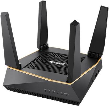 ASUS RT-AX92U Gaming Router 2.4 GHz, 5 GHz 6100 Mbps Wifi Speed Tri Band External Antenna Access Point Mode