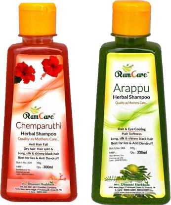 Ram Care Chemparuthi and Arappu Anti Dandruff Herbal Shampoo