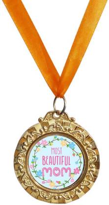 TheYaYaCafe Mothers Day Gifts Most Beautiful Mom Medal for Mother Medal