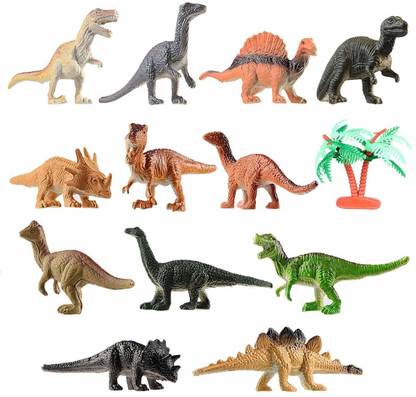 Skywalk Pack of 12 Dinosaur Animals for Kids Educational Toy Learning Toy
