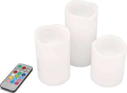 ELEGANTSHOPPING LED Luma Candles Candle