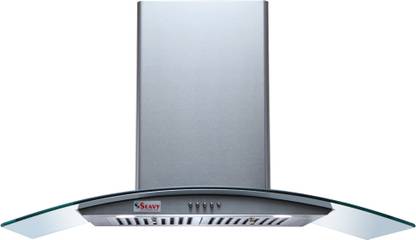 Seavy Opec 90 cm Stainless Steel Wall Mounted Silver 1100 CMH Chimney