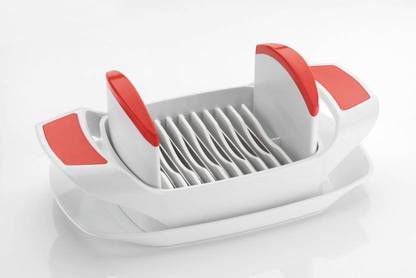 Luxafare Tomato & Vegetable Slicer Egg Cutter Salad Maker with Safety Holder Egg Slicer