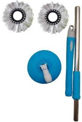 ESCHEW Magic Mop Stick , Mop Rod 360 Degree Rotating With 2 free Refill Cleaning Wipe