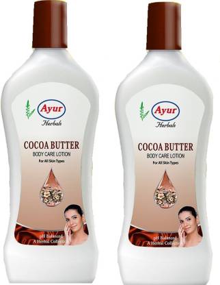 Ayur Cocoa Butter Body Care Lotion (Each 200ml)