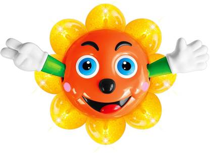 Planet of Toys Musical 3D lighting Dancing sunflower Toy