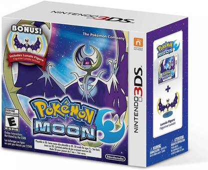 POKEMON MOON 3DS NINTENDO (INCLUDES LUNALA FIGURINE) (STANDARD)