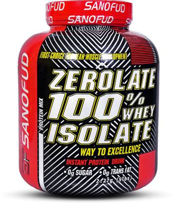 Sanofud Zerolate 100% Whey Isolate Whey Protein