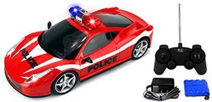 Velocity Toys Exotic Supercar Police Remote Control RC Car Big 1