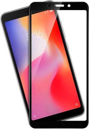 NKCASE Edge To Edge Tempered Glass for Mi Redmi 6A