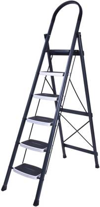 KEEPWELL High Grade 6 Step Folding Ladder Steel Ladder