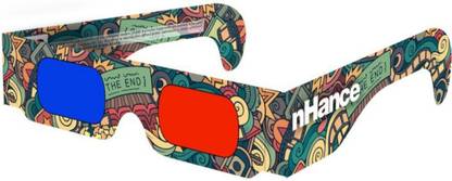 DOMO nHance RB3B Paper Anaglyph 3D Video Glasses Video Glasses