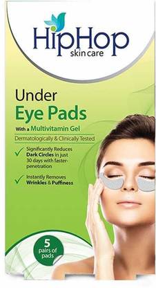 HipHop Skincare Under Eye Pads with Nourishing Gel Wrinkle Eye & Face Eraser