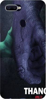 NDCOM Back Cover for OPPO F9 Pro Avengers End Game Gamora Holding Thanos Hand Love Printed