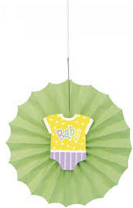 UNIQUE Green BABY SHOWER SWIRLS