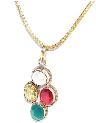 RUDRA DIVINE Scorpio Zodiac Gemstone Pendant Stone Pendant