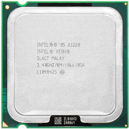 Intel Refurbished Xeon X3220 2.4GHz LGA 775 8MB 2.4 GHz LGA 775 Socket 4 Cores Desktop Processor