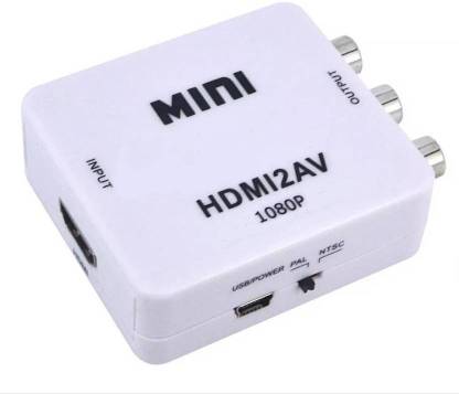 TERABYTE  TV-out Cable HDMI to AV Convertor (UP Scaler 1080P)