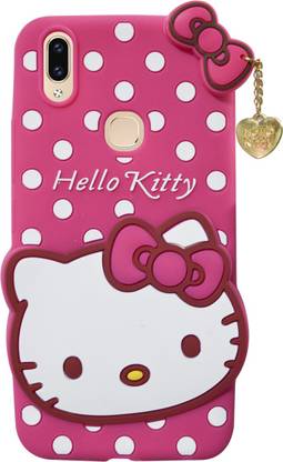 Coverage Back Cover for Vivo V9 - 1723 Hello Kitty