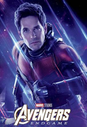 Ant Man Avengers Endgame New Poster Paper Print