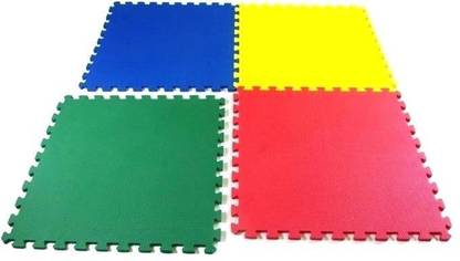 IRIS Interlocking Foam Floor Mat (48 sq ft) Protective Flooring Workout Mat Multicolor 10 mm Exercise & Gym Mat