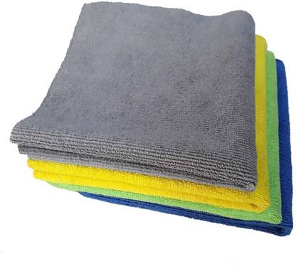 Palakshi Microfiber Napkin Size 40*40 CM Pack of 4 _121 Multicolor Cloth Napkins