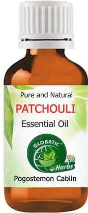GLOBATIC Herbs PATCHOULI Essential Oil 50ml(Pogostemon Cablin)100% Natural, Pure and Undiluted