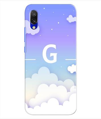 XPRINT Back Cover for Redmi 7 - Alphabet G