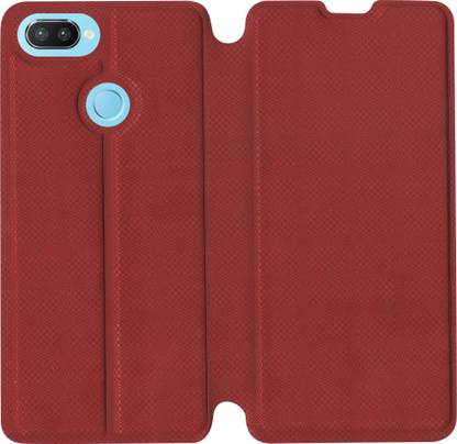 SBMS Flip Cover for Oppo Realme U1 Flip Cover (Red)