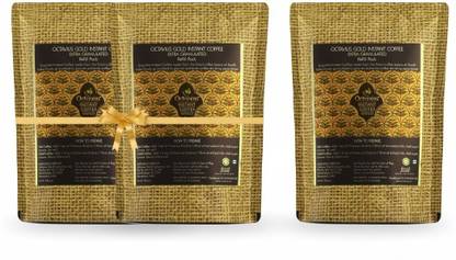 Octavius Gold Coffee Refill Pouch ( Pack of 3 ) Instant Coffee