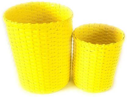 Sonas Creation Large and Small Set of 2 Dustbins / Waste Baskets Paper Dustbin