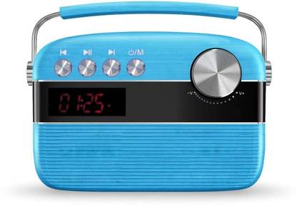 RHONNIUM ™ Mini Portable Bluetooth Speaker with preloaded 5025 Old Vintage Hindi Songs with FM Radio USB and Bluetooth Playback Designed 6 W Bluetooth Speaker