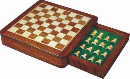 Chessncrafts 12" Flat with Drawers Magnetic (CNC-MT-3) Strategy & War Games Board Game