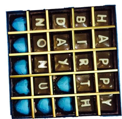 Expelite Happy Birthday 25 Cavity chocolate box Bars